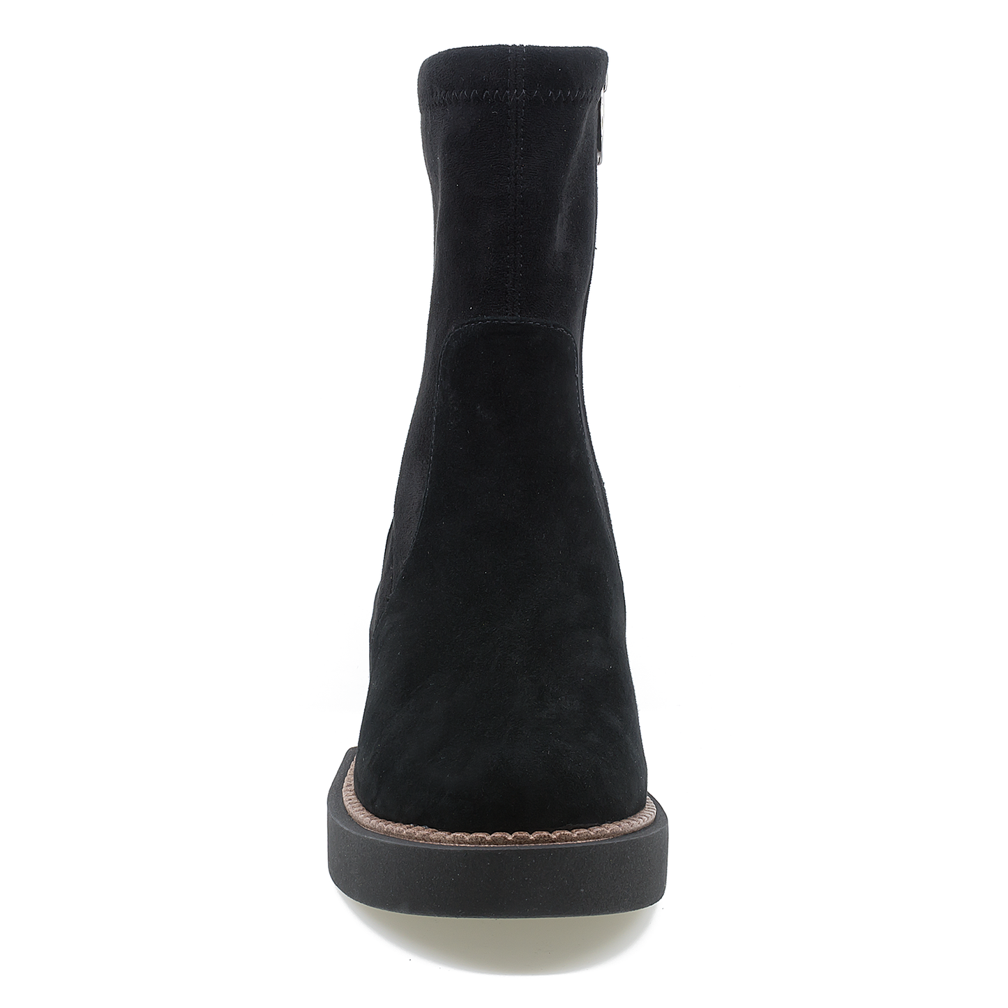 Ghete dama Feeling din piele naturala DMH003-2364 NEGRU VELUR