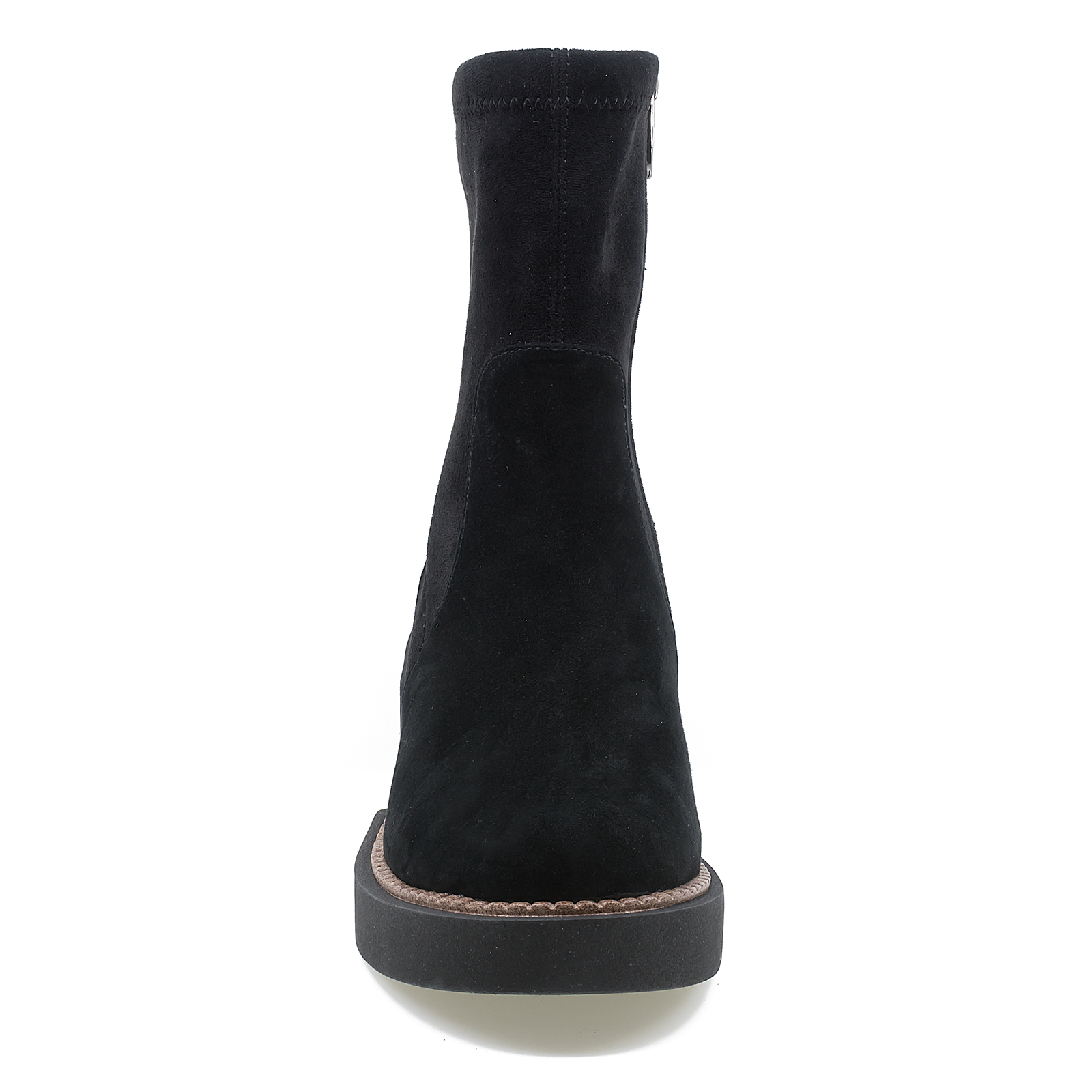 Ghete dama Feeling din piele naturala DMH003-2364 NEGRU VELUR