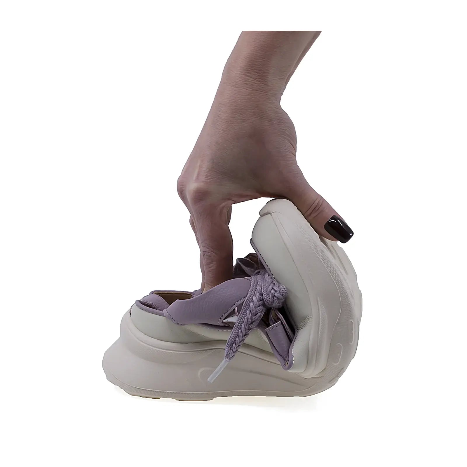 Talpa pantofi dama Anna Viotti platforma 2.5 cm fata 4 cm spate, aderenta si stabilitate
