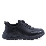Pantofi barbati Goretti B111-LD7350 negri din piele naturala, vedere laterala dreapta
