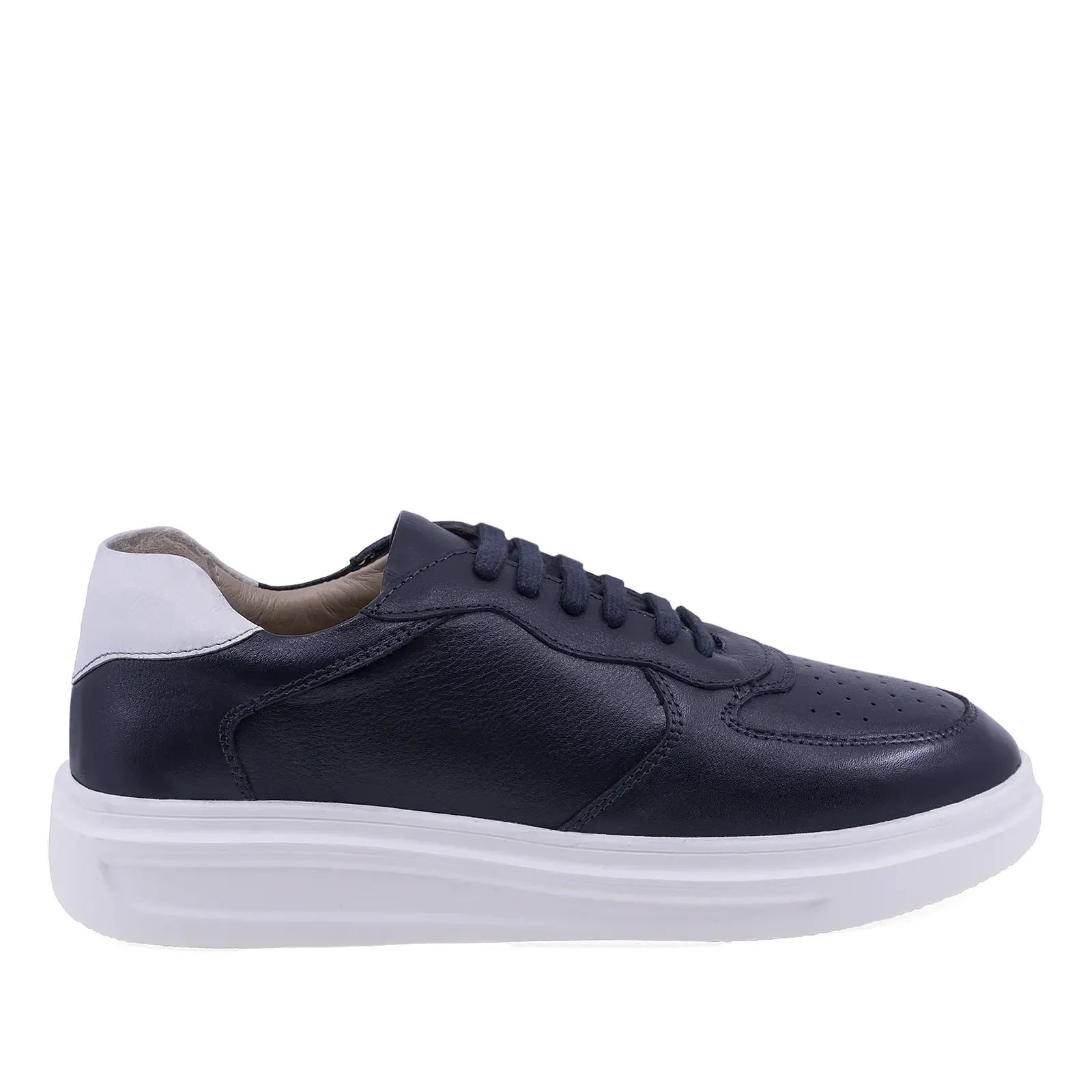 Profil lateral al pantofilor Goretti B200-90492 din piele naturala