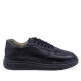 Pantofi barbati Goretti B200-90492 negri din piele naturala box, vedere laterala dreapta