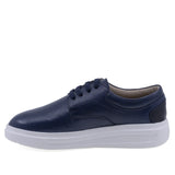 Profil lateral al modelului Goretti B200-90494 din piele naturala