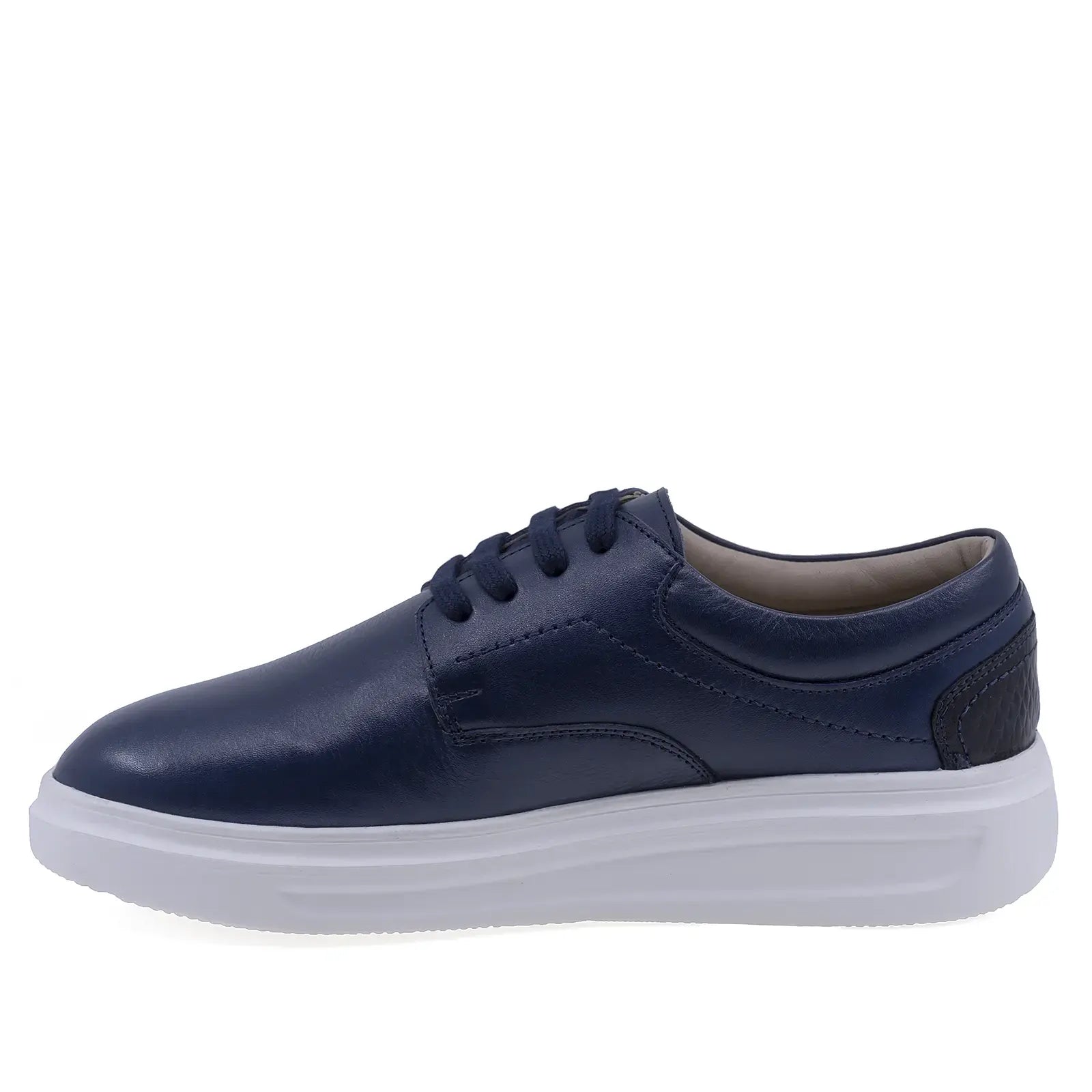 Profil lateral al modelului Goretti B200-90494 din piele naturala