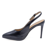 Pantofi damă Anna Viotti D105-B143D-232-YT01 negri, stiletto cu platformă, vedere lateral stânga, eleganți și confortabili