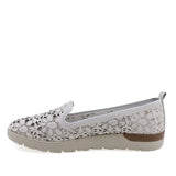 Pantofi damă din piele naturală Anna Viotti D12-3113 bej, design casual confort și respirabilitate sporită