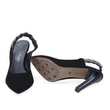 Pantofi dama Anna Viotti D2183 cu toc de 10 cm si constructie eleganta pentru evenimente speciale