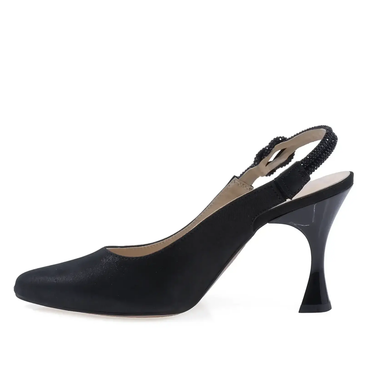 Pantofi dama eleganti Anna Viotti D2338 din piele naturala, vedere laterala stanga