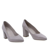 Pantofi dama eleganti Anna Viotti D34-24171 gri din piele naturala