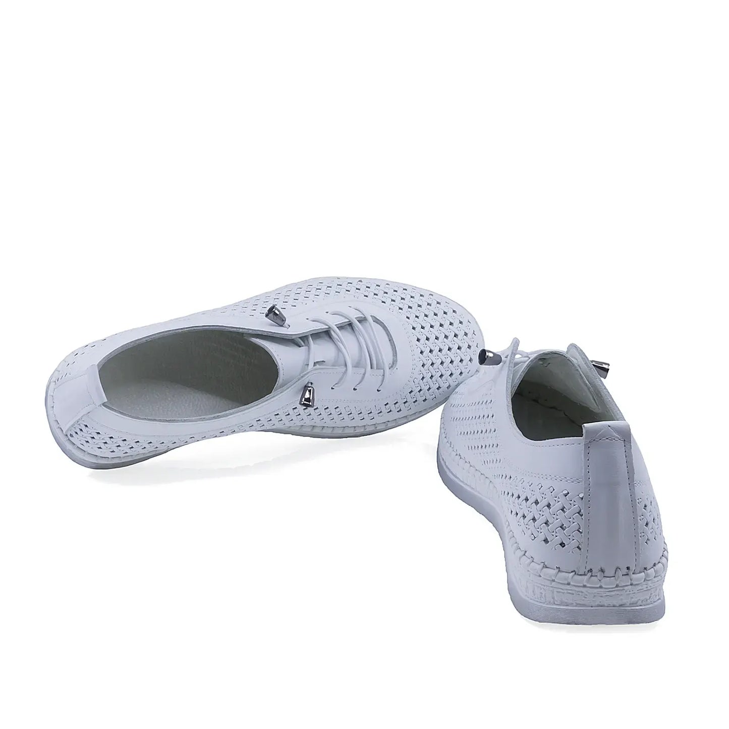 Pantofi damă Anna Viotti D74-405 cu interior din mesină naturală pentru confort și respirabilitate zilnică