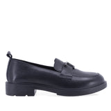 Pantofi dama casual Anna Viotti piele naturala D111-5H23908-6 negri