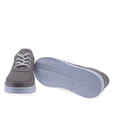 Pantofi dama casual Anna Viotti D77-RW010 vedere spate gri inchis