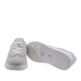 Pantofi dama Anna Viotti gri vedere din spate design casual 