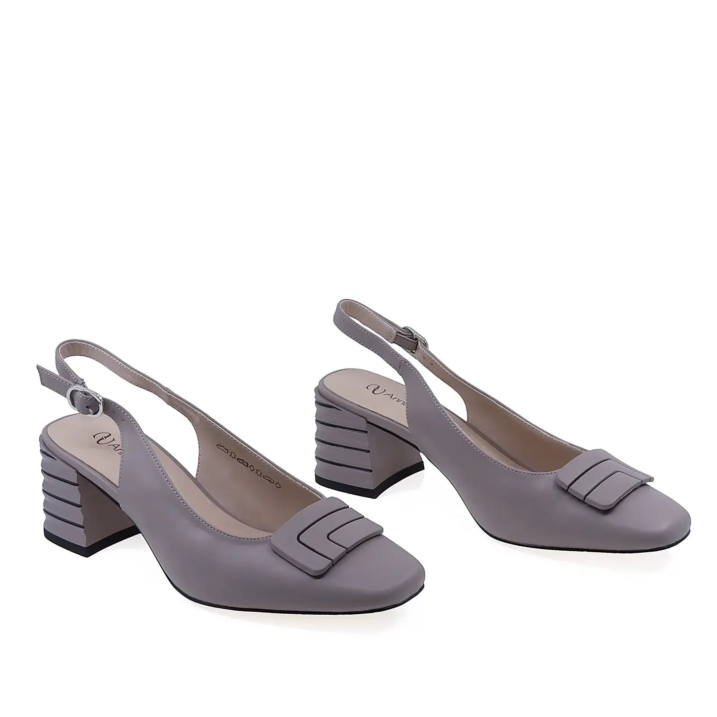 Pantofi dama eleganti Anna Viotti D106-H3G819-GW1056V-QJ vedere din fata cu varf inchis elegant