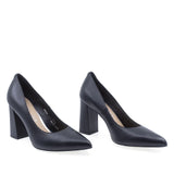 Pantofi dama eleganti negri Sala 9933 vedere din fata design clasic