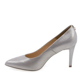 Pantofi dama eleganti Sala 7064 aurii piele naturala vedere lateral stanga design stiletto elegant