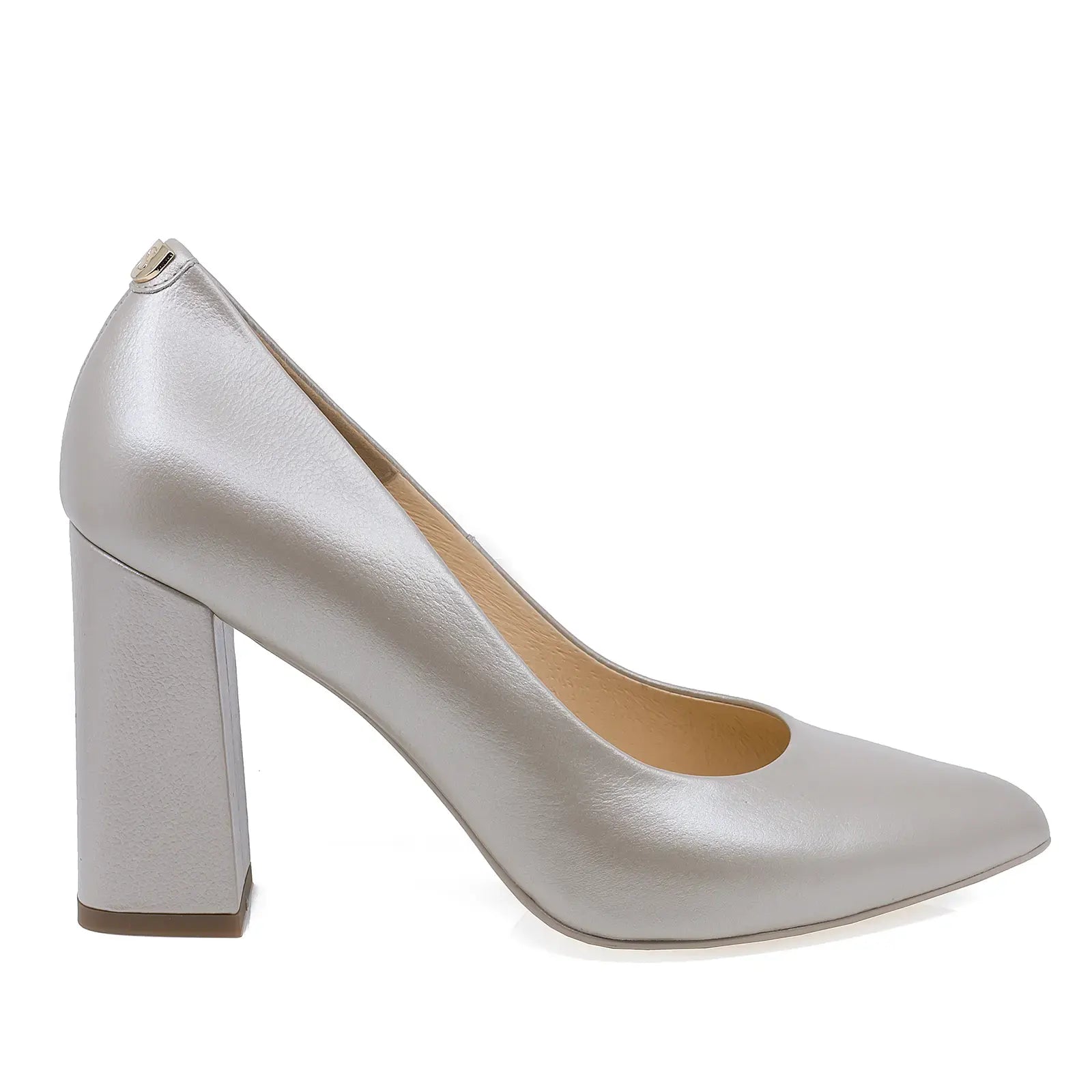 Pantofi damă eleganți bej din piele naturală Sala DSALA9933 vedere lateral dreapta design sofisticat pentru evenimente