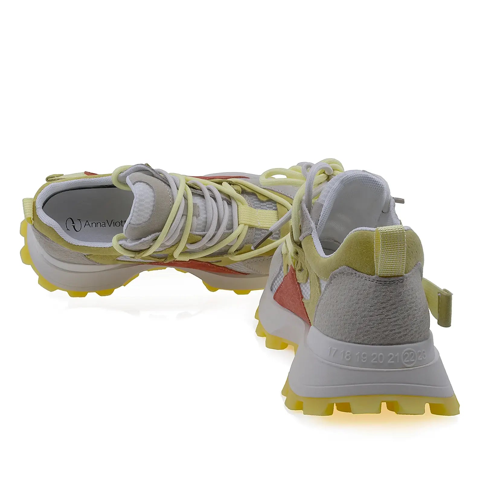 Brant moale pantofi dama sport Anna Viotti D106-3755 confort ridicat interior mesina