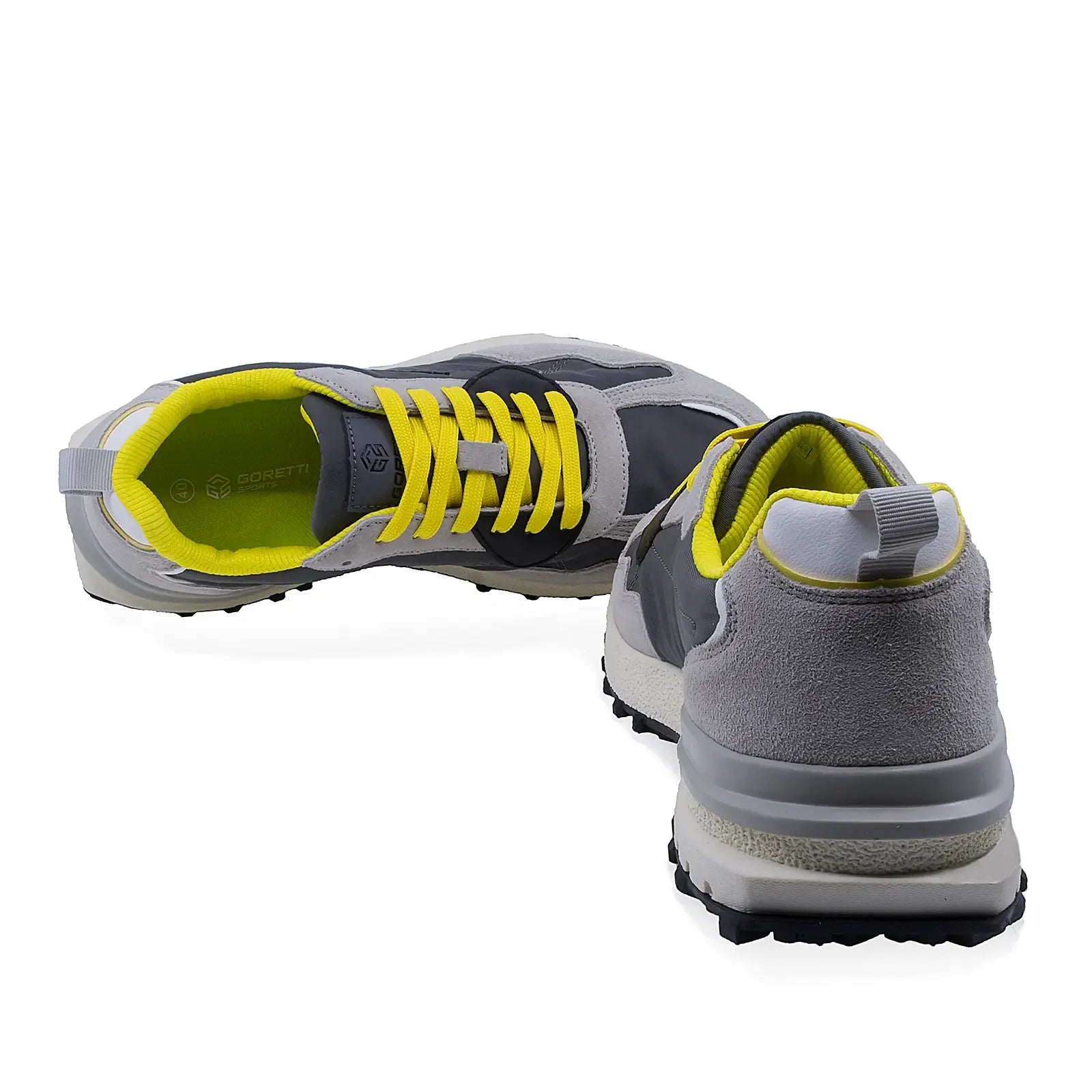 Brant Memory Foam pantofi Goretti gri, amortizare excelentă și confort sporit la mers
