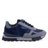Pantofi sport bărbați Goretti bleumarin piele întoarsă model B104-24M8634 vedere lateral dreapta
