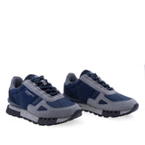 Pantofi sport bărbați Goretti bleumarin cu șireturi model B104-24M8634 vedere din față