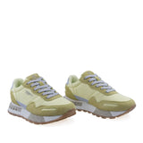 Pantofi sport lime Goretti, vedere frontală – design modern și culoare vibrantă