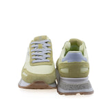 Pantofi sport Goretti lime, vedere din spate – platformă 3 cm pentru susținere și confort