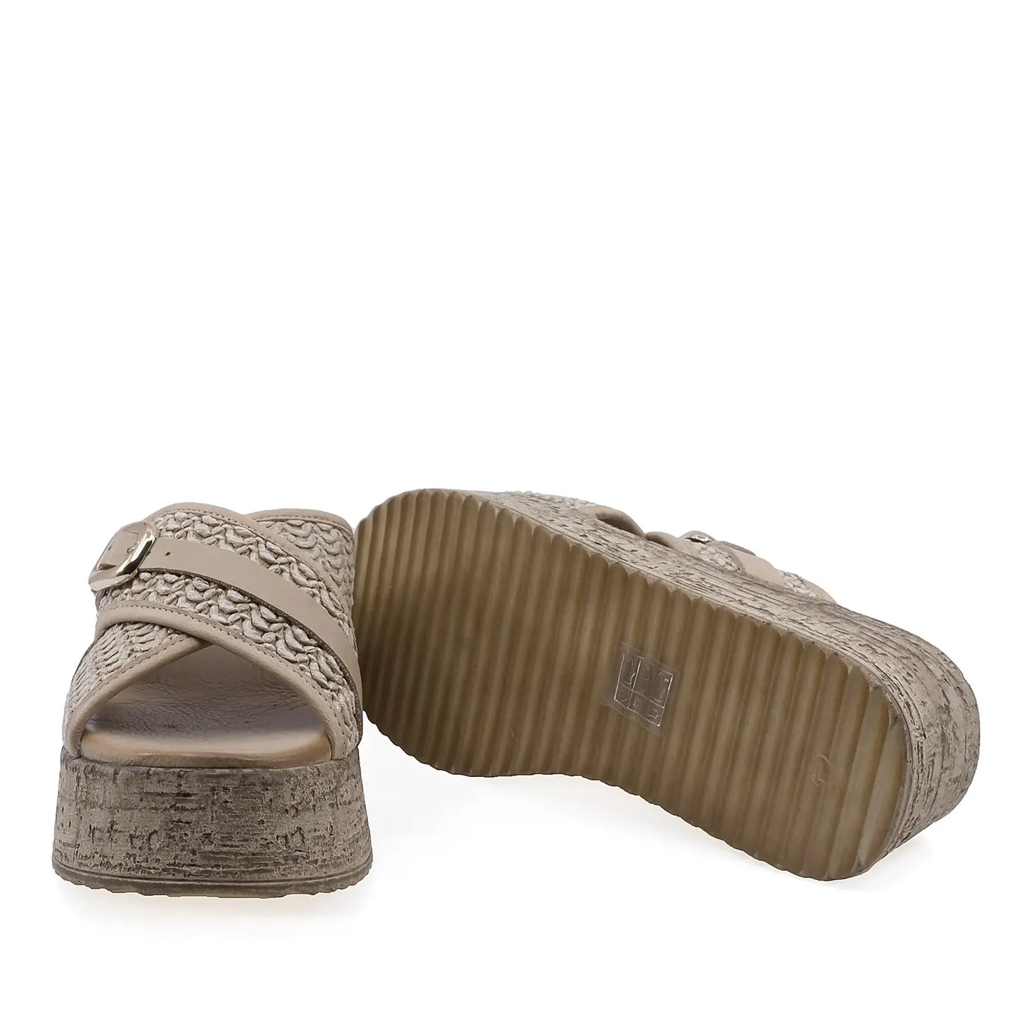 Talpa cu platforma a papucilor dama Anna Viotti D58-6104