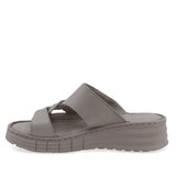 Papuci dama Anna Viotti D60-453 bej din piele naturala, design modern si confort sporit