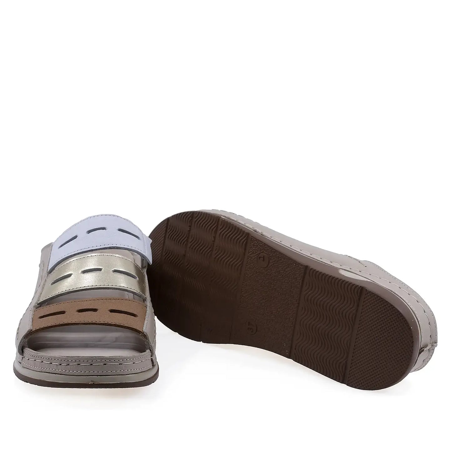 Papuci dama Anna Viotti D60-M20 cu platforma de 4 cm, usori si stabili pentru mers confortabil