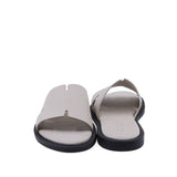 Papuci dama casual Anna Viotti D19-359 vedere spate piele naturala bej stil casual modern