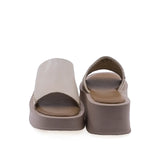 Papuci dama casual Anna Viotti D202-82160 vedere spate culoare ivory design modern elegant