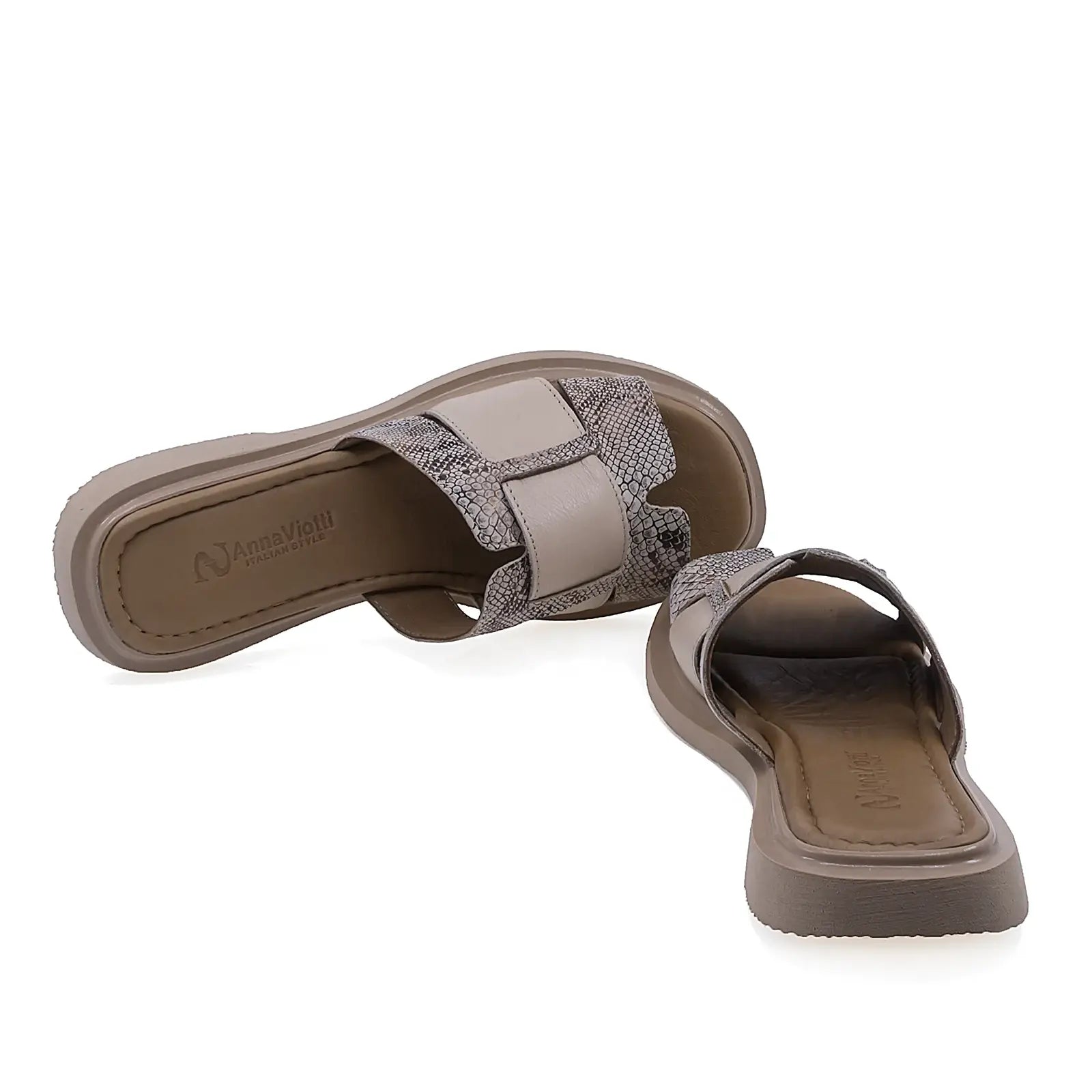 Papuci dama Anna Viotti D57-618 cu interior confortabil pentru purtare indelungata