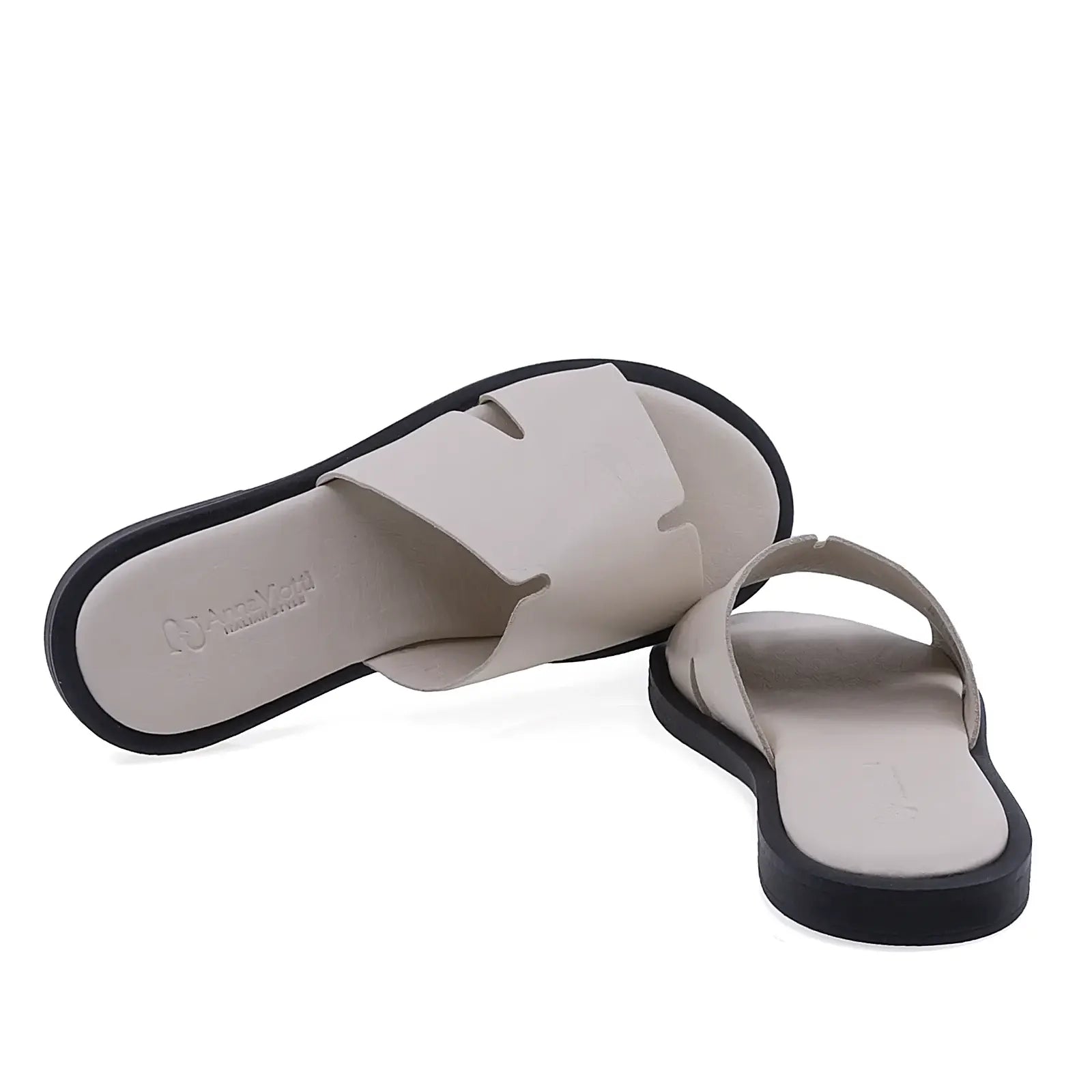 Papuci dama Anna Viotti D19-359 interior din mesina naturala pentru confort ridicat