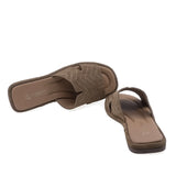 Papuci dama Anna Viotti D75-29645 interior din mesina naturala pentru confort si respirabilitate