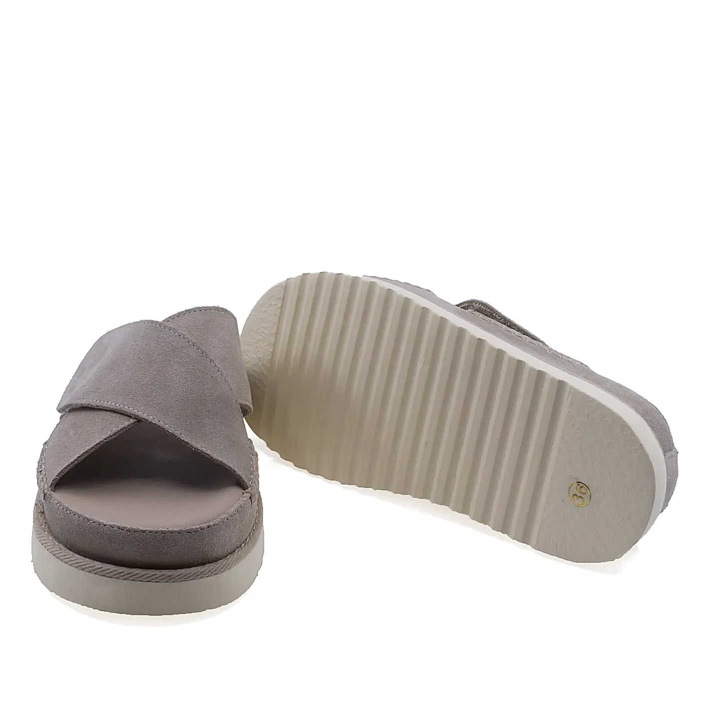Papuci dama Anna Viotti D113-OWS002-9 talpa platforma 5 cm confortabila si usoara pentru purtare zilnica