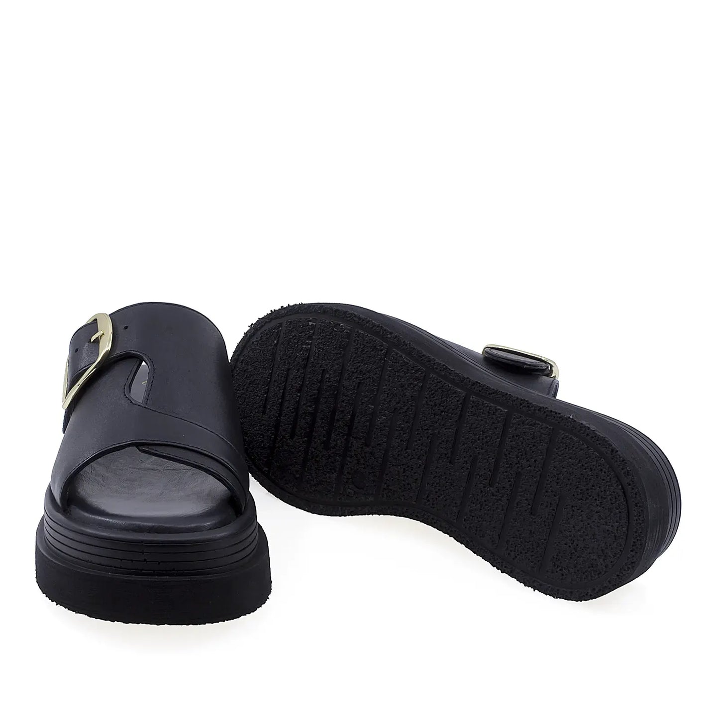 Papuci dama Anna Viotti D202-82369 platforma 5 cm spate si 4 cm fata talpa usoara si confortabila