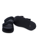 Papuci dama casual Anna Viotti cu talpa platforma de 5 cm pentru mers stabil si confortabil