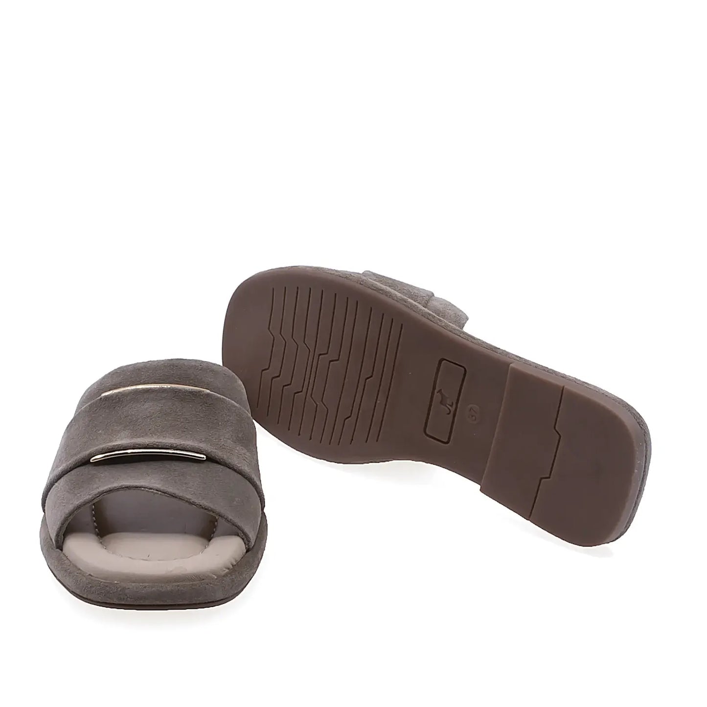 Papuci dama Anna Viotti D75-29622 cu toc patrat de 1,5 cm talpa usoara si confortabila