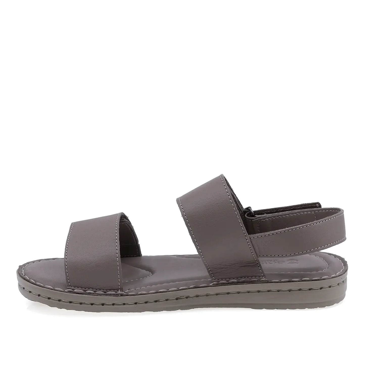 Sandale bărbați Goretti B39-E512-B din piele naturală nisipiu, design casual și confort sporit la mers