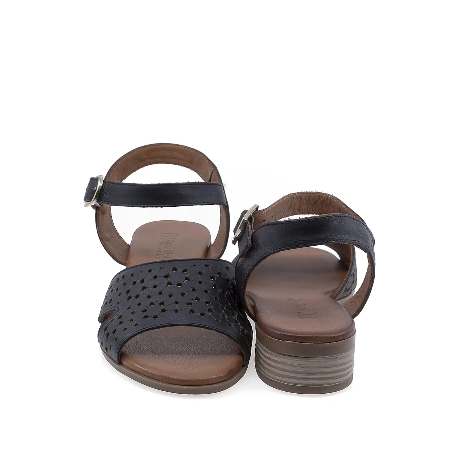 Sandale damă Anna Viotti D19-86 cu toc pătrat de 3 cm, design elegant și confort la fiecare pas