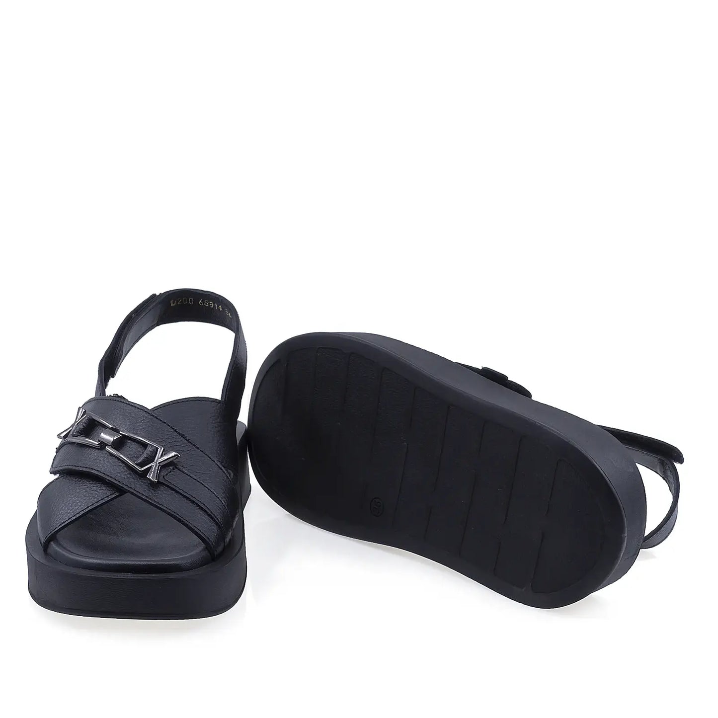 Sandale damă Anna Viotti D200-68314 cu platformă de 4 cm și talpă flexibilă pentru mers confortabil