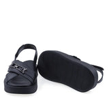 Sandale damă Anna Viotti D200-68314 cu platformă de 4 cm și talpă flexibilă pentru mers confortabil