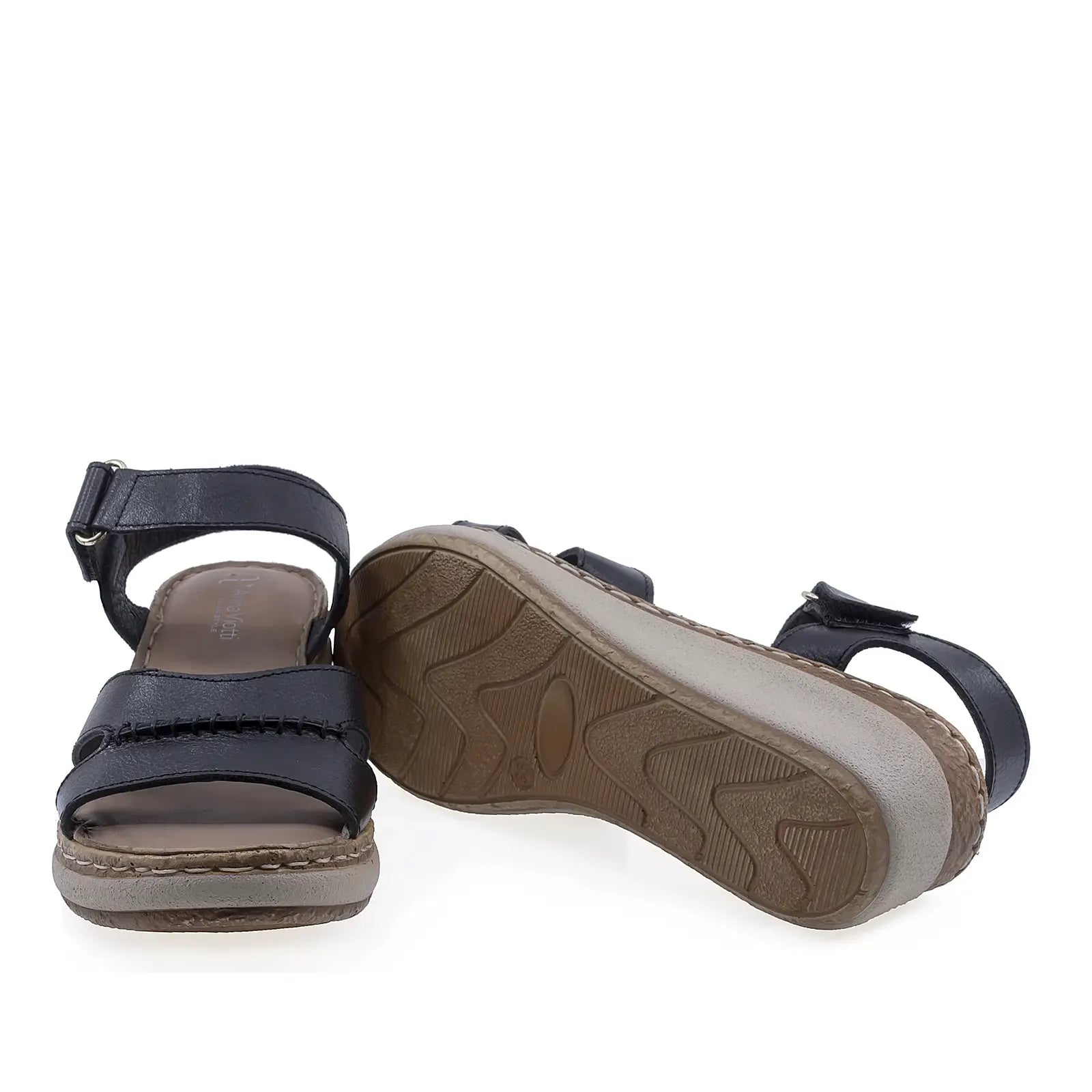 Talpă ortopedică cu platformă a sandalelor damă Anna Viotti D200-68411 pentru confort și stabilitate