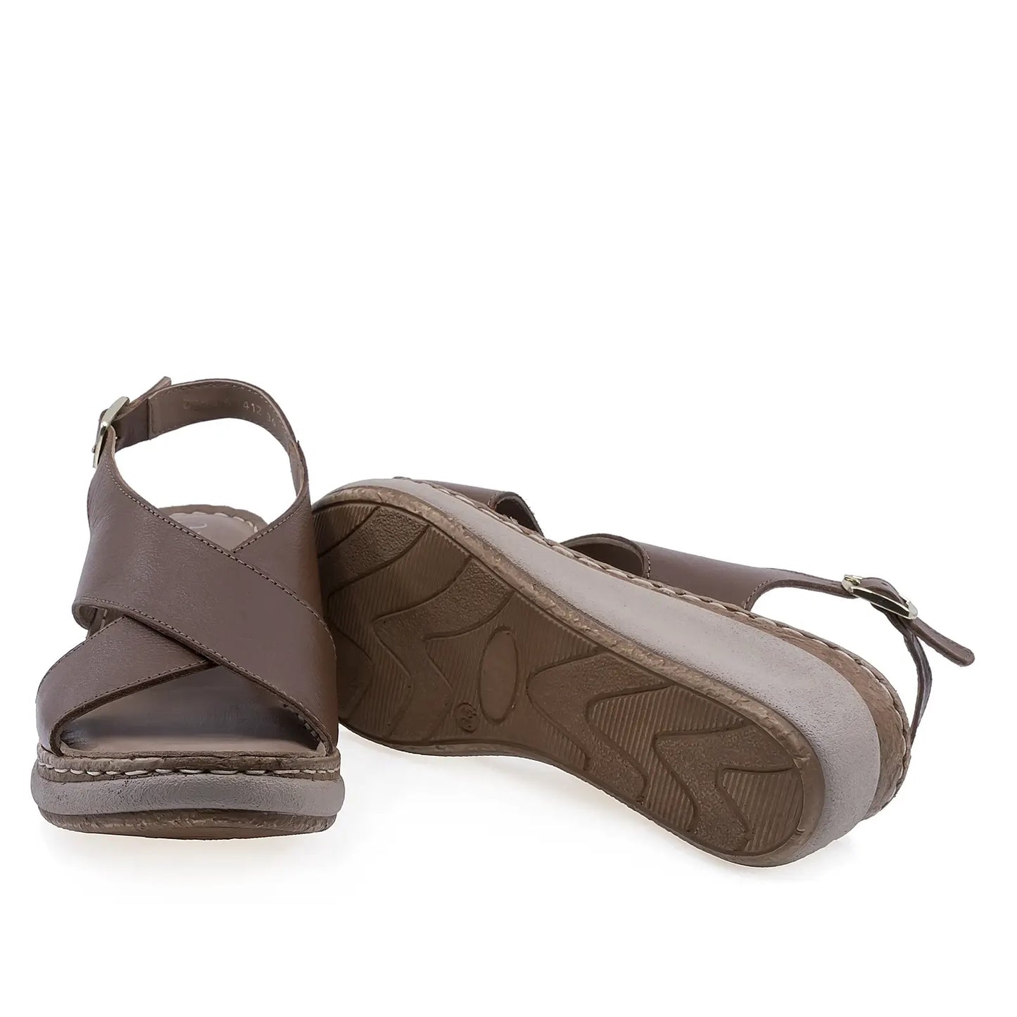 Talpă ortopedică cu platformă a sandalelor damă Anna Viotti D200-68412 pentru stabilitate și confort