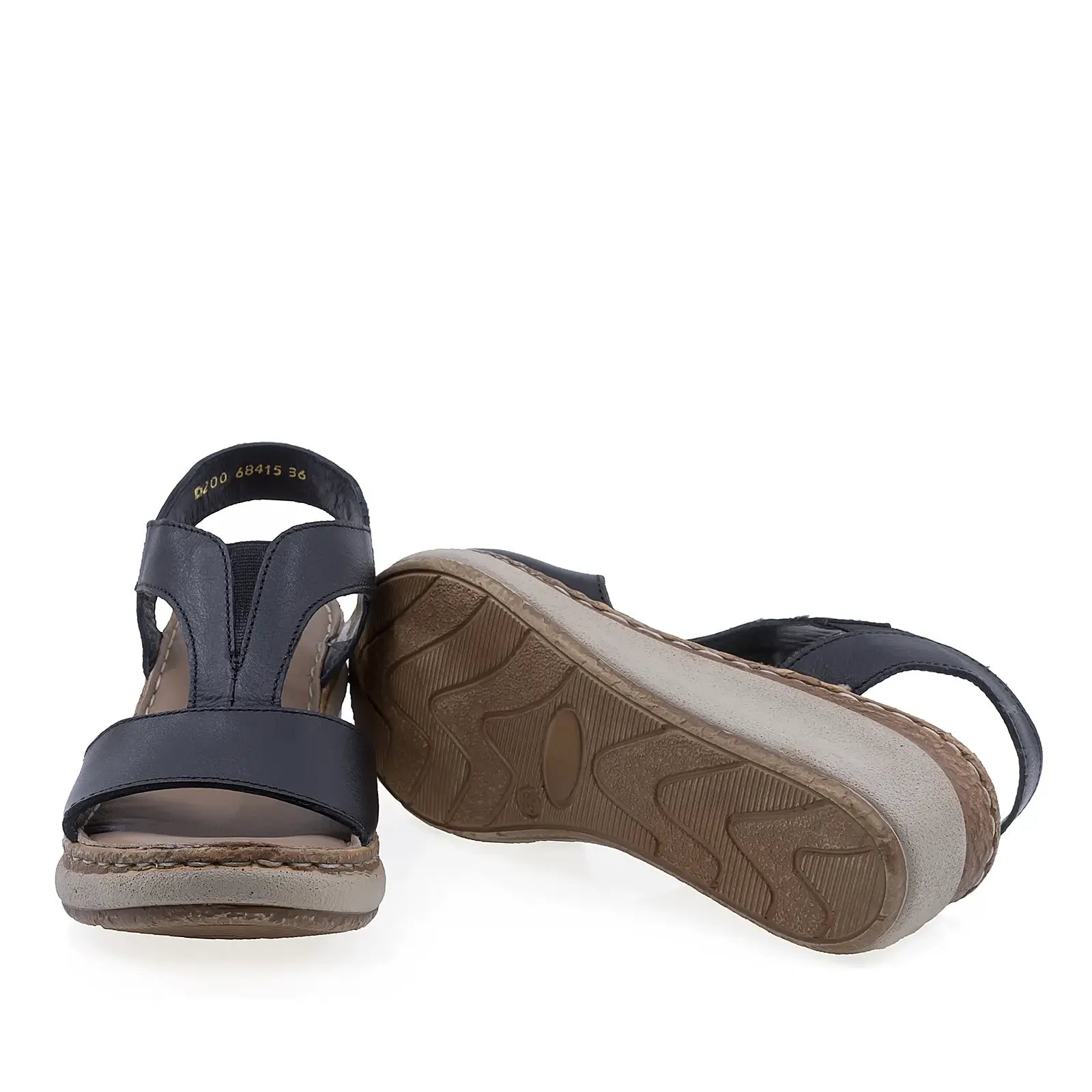 Talpa ortopedică cu platformă a sandalelor damă Anna Viotti D200-68415 pentru mers confortabil