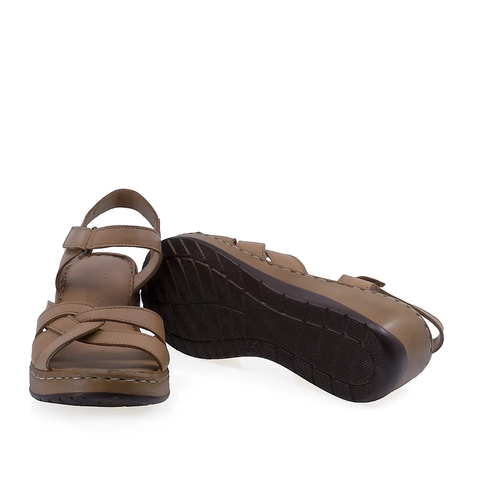 Sandale damă Anna Viotti D21-E246-45 cu platformă de 5 cm, confortabile și stabile pentru mers îndelungat