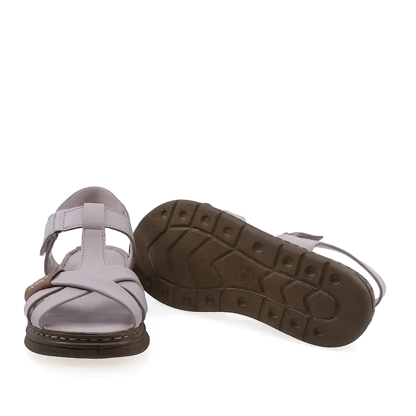 Sandale dama Anna Viotti D21-NDR401 cu platforma de 3,5 cm, stabile si confortabile pentru mers indelungat
