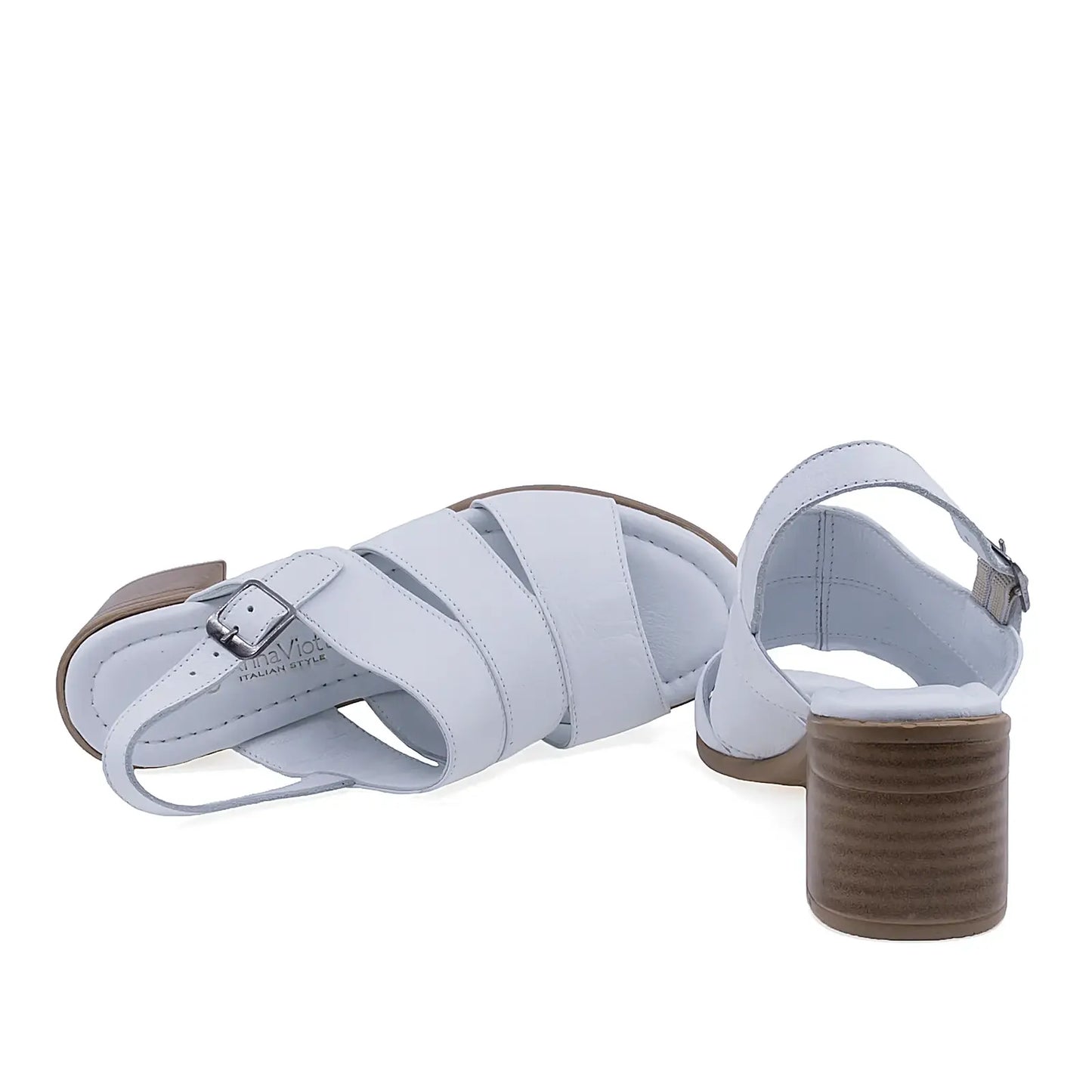 Sandale dama Anna Viotti D22-K521 cu interior din piele naturala pentru confort si respirabilitate