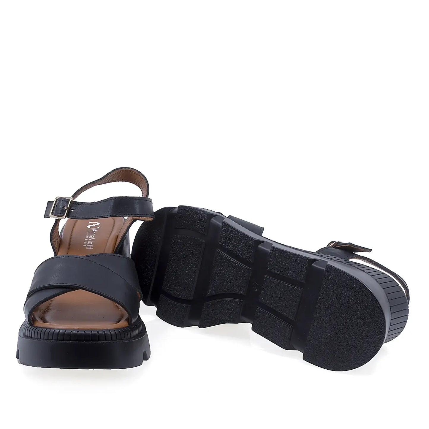 Sandale dama Anna Viotti D22-L1233 cu platforma de 7 cm, usoare si confortabile pentru mers zilnic